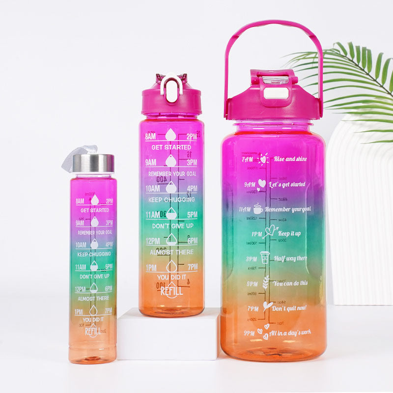 3 In 1 Water Bottle Set