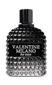 Fragrance for Men VALENTINE MILANO Eau de Parfum Natural Spray Men Cologne Masculine Scent 3.4 Fl Oz/100ML