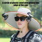 Hat With Fan For Camping