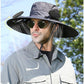 Hat With Fan For Camping