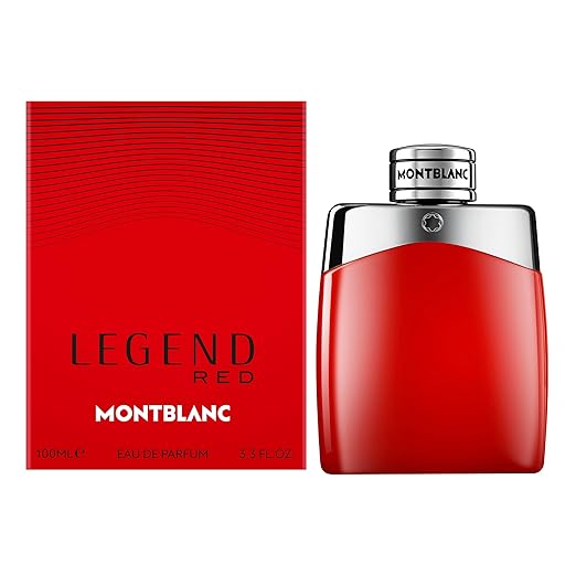 MONTBLANC - Legend Red Eau de Parfum - Men's Fragrance - Charismatic & Woody - With notes of Blood Orange, Sage & Mahogany Woods
