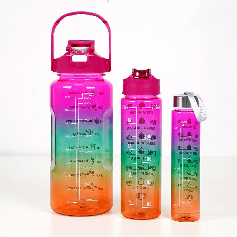 3 In 1 Water Bottle Set